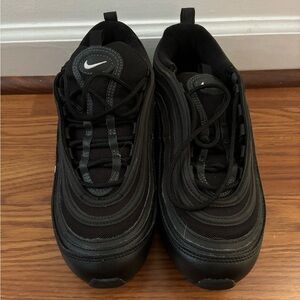 Nike Men's Air Max 97 Shoes in Black, Size: 9